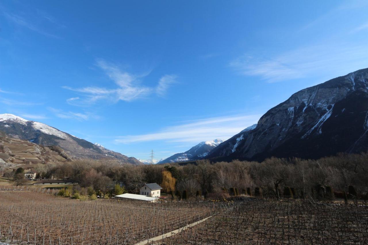 Bnb Vino Veritas Salgesch Buitenkant foto