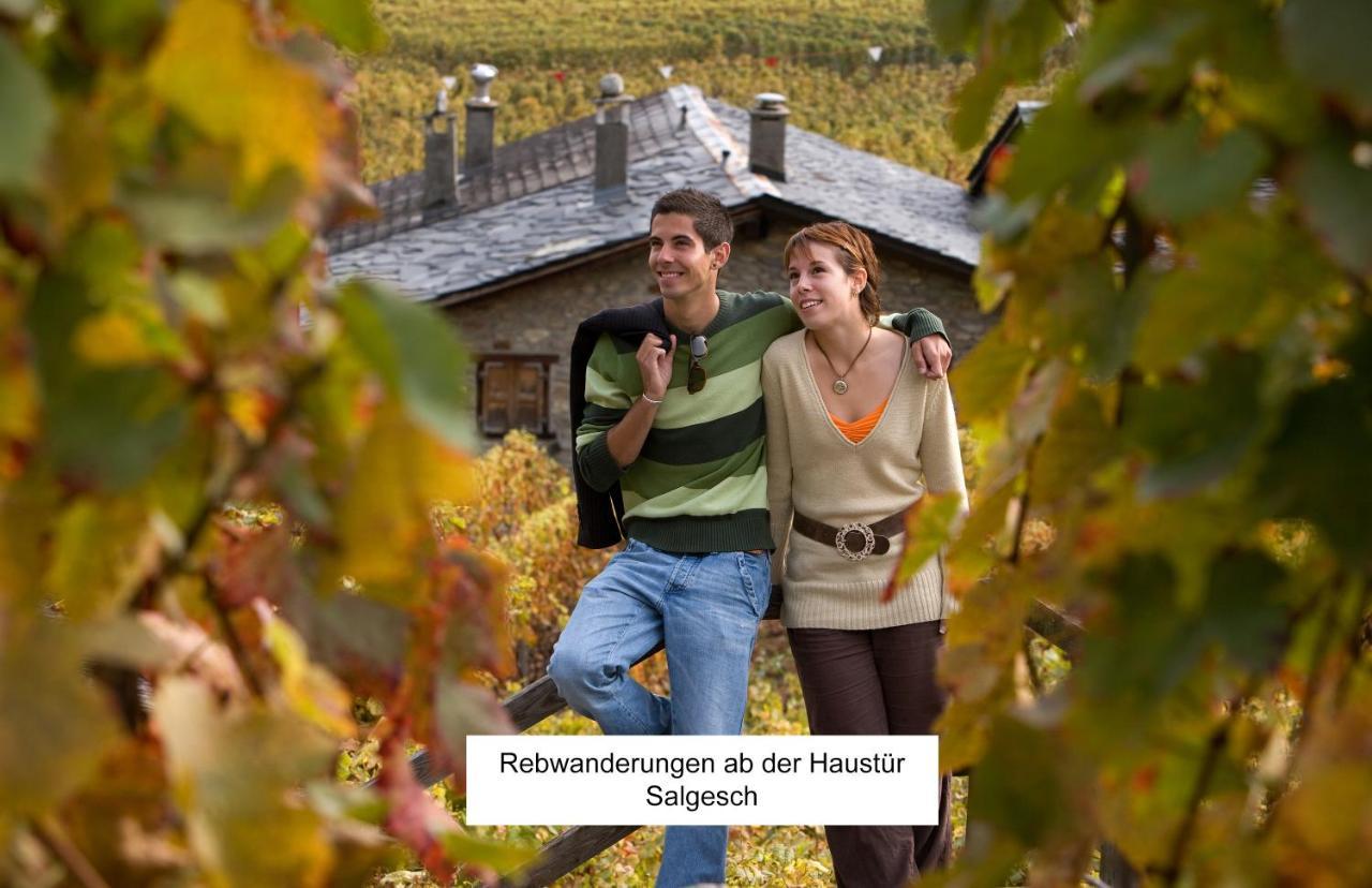 Bnb Vino Veritas Salgesch Buitenkant foto